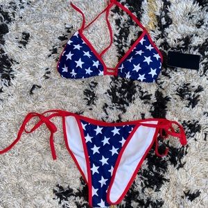 *SOLD OUT* American Flag Triangle Bikini swimsuit ⭐️